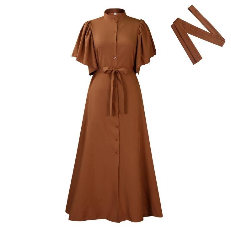 Flared Sleeve Dress